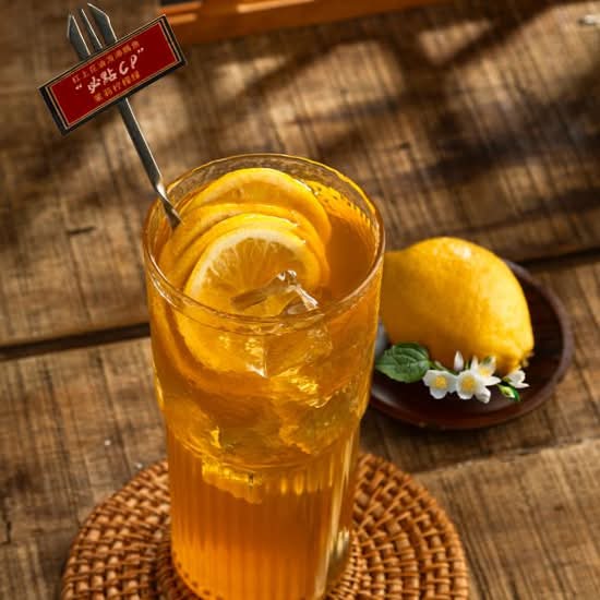 茉莉柠檬绿茶 Jasmine Lemon Green Tea